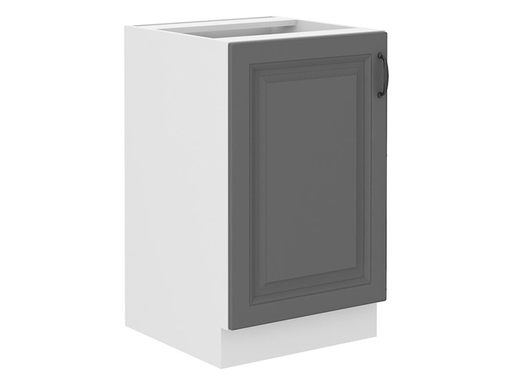 Szafka Stojąca Kuchenna pod Zlew 50 cm STILO Szary/Biały