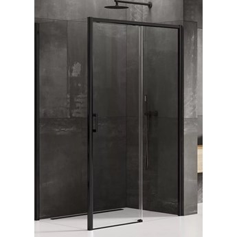 kabina przesuwna PRIME BLACK 120x80