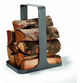 Philippi - Stojak na drewno Log - stalowy, wysokość 45 cm