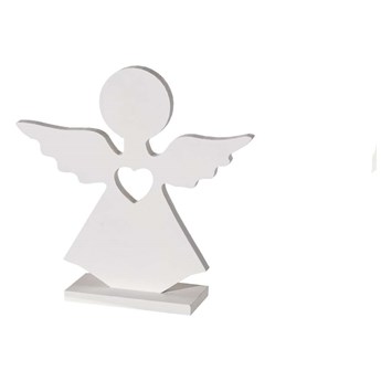 Dekoracja Angel white 21,5cm, 22×6×21,5cm