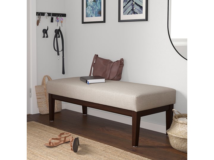 IKEA EKENÄSET Ława, Kilanda jasnobeżowy, 112 cm Pomieszczenie Salon