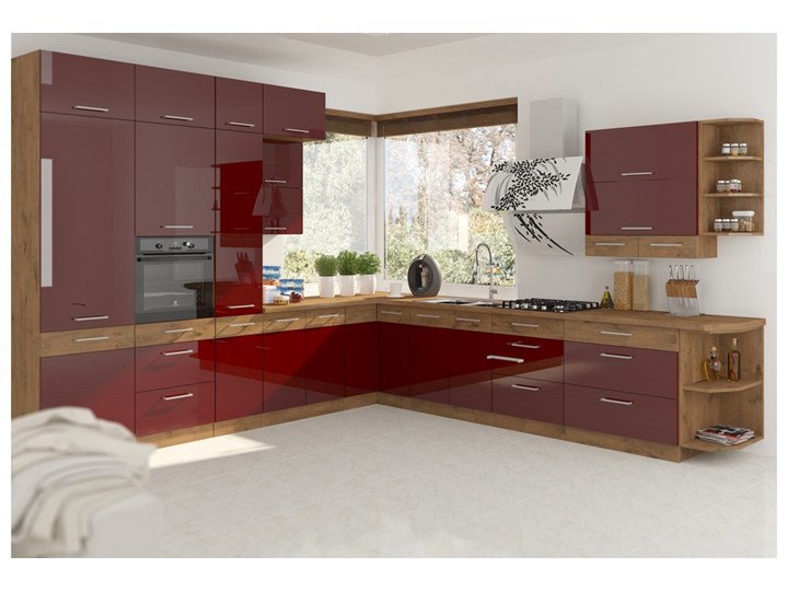 Szafka Wisząca Kuchenna Głęboka 40x36 cm VIGO Bordo Płyta MDF Drewno Kategoria Szafki kuchenne