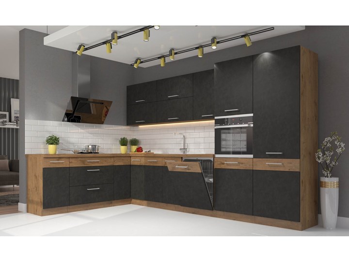 Szafka Stojąca Kuchenna 80 cm VIGO Matera Drewno Płyta MDF Szafka dolna Kategoria Szafki kuchenne