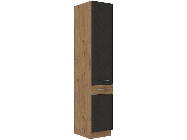 Wysoka Szafka Stojąca Kuchenna 210x40 cm VIGO Matera Drewno Szafka dolna Płyta MDF Kategoria Szafki kuchenne