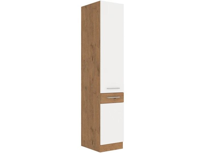 Wysoka Szafka Stojąca Kuchenna 210x40 cm VIGO BIały Drewno Płyta MDF Szafka dolna Kategoria Szafki kuchenne