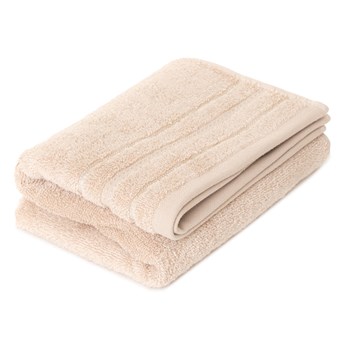 Ręcznik CLAT NEW beżowy 50x90 cm - Homla