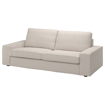 IKEA KIVIK Sofa 3-osobowa, Tresund jasnobeżowy, Szerokość: 228 cm