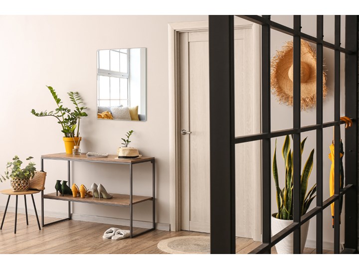 Lustro prostokątne dekoracyjne bez ramy 70x50 cm Pomieszczenie Przedpokój Ścienne Lustro bez ramy Pomieszczenie Sypialnia