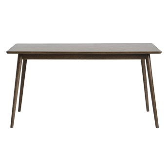 SELSEY Stół do jadalni Visimmy 90x150 cm przyciemniony dąb