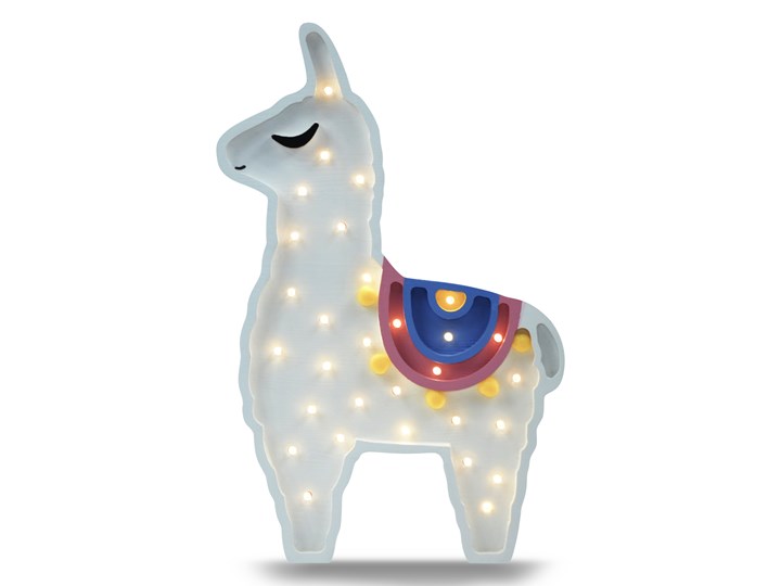 Drewniana lampka nocna Lama Lampa stojąca Kategoria Lampy dziecięce