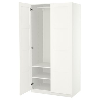 IKEA PAX / BERGSBO Szafa, biały/biały, 100x60x201 cm