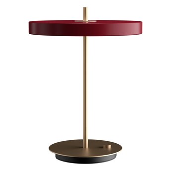 UMAGE (Vita) - Lampa Asteria Table - wysokość 41,50 cm, czerwona