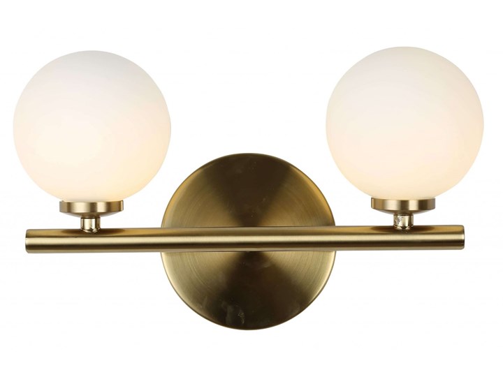 KINKIET LAMPA ŚCIENNA NOWOCZESNA MOSIĘŻNA MARSIADA W2 LUMINA DECO Metal Kinkiet LED Szkło Kinkiet z kloszem Kinkiet z abażurem Styl Nowoczesny