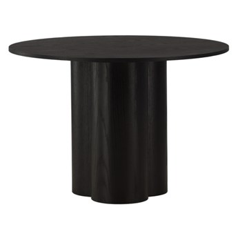 SELSEY Stół do jadalni Convalder 110x110 cm czarny