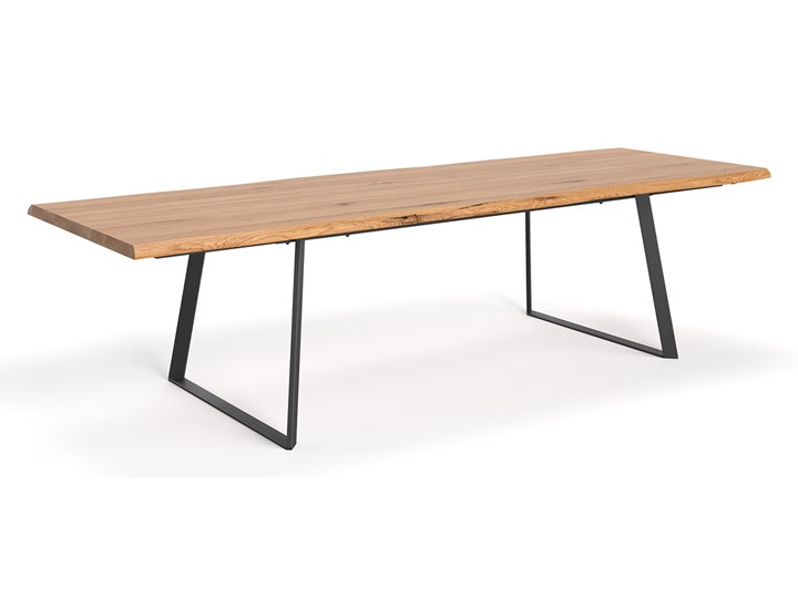 Stół drewniany Delta z dostawkami Dąb 120x100 cm Dwie dostawki 60 cm