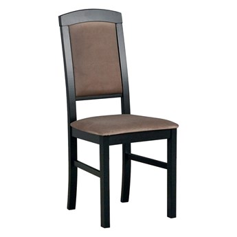 Krzesło drewniane NILO 4 wenge tkanina 6 / OUTLET