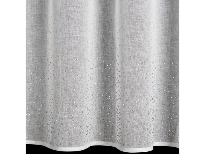 Firana gotowa biała na przelotki 350X150 Poliester 350x150 cm Kolor Biały