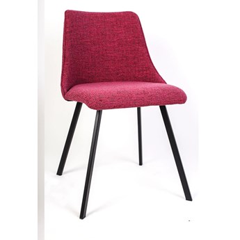 Krzesło tapicerowane Nancy chair metal metalowe nóżki duży wybór kolorów