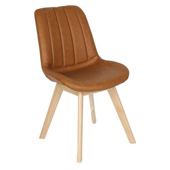 Krzesło tapicerowane Kylie wooden legs drewniane nóżki duży wybór kolorów