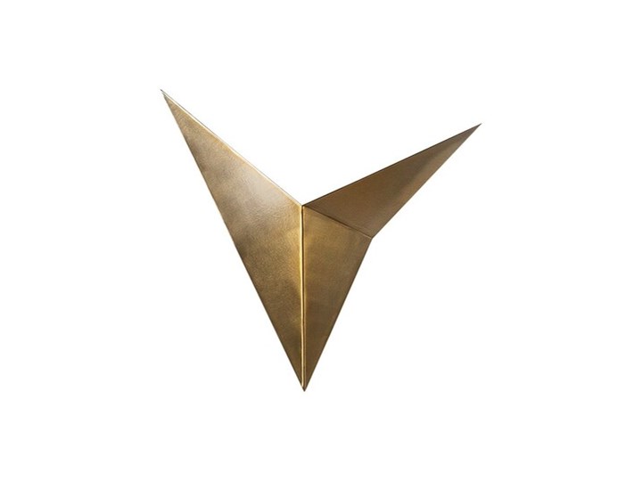 SELSEY Lampa ścienna Derrow w kształcie ptaka złoty Styl Nowoczesny Metal Styl Industrialny
