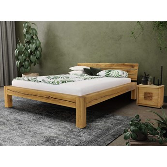 Łóżko drewniane dębowe URBAN FOREST 1 160x200