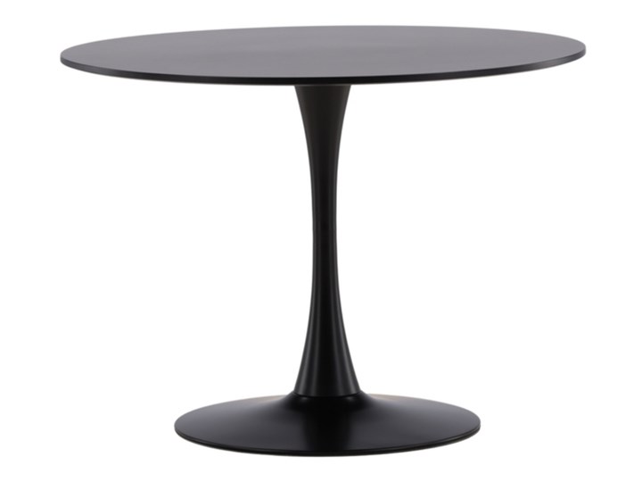 SELSEY Stół do jadalni Litallate okrągły średnica 100 cm czarny