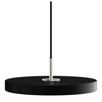 UMAGE (Vita) - Lampa Asteria Mini - średnica 31 cm, czarna, stalowy dekor
