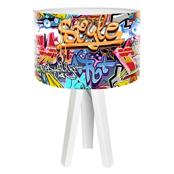 Lampka stołowa młodzieżowa Graffiti