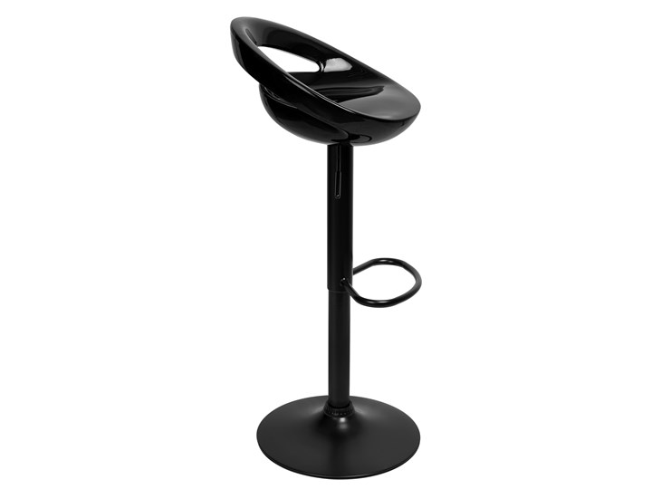 Krzesło obrotowe Cork czarne Wysokość 97 cm Tworzywo sztuczne Wysokość 77 cm Styl Industrialny