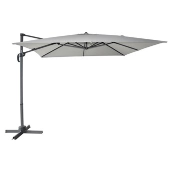 Szary parasol ogrodowy 270x270 cm Cantielver – Rojaplast