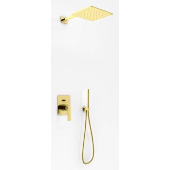 Zestaw prysznicowy podtynkowy Kohlman Experience BRUSHED GOLD QW210EGDBQ30