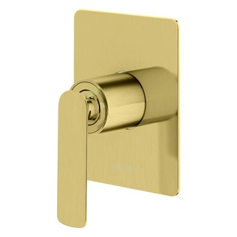 Bateria prysznicowa podtynkowa Kohlman Experience BRUSHED GOLD QW220EGDB