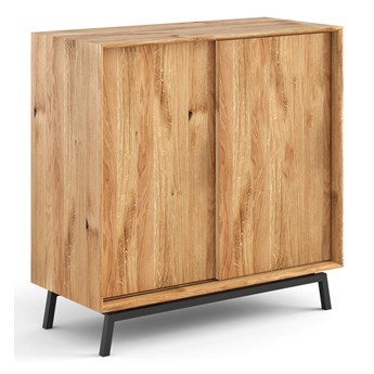 Komoda z barkiem dębowa Modern Loft
