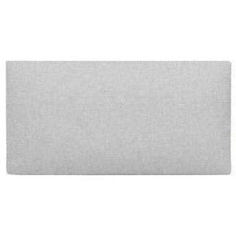 Panel tapicerowany prostokąt 30x15 jasnoszary