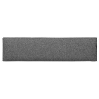 Panel tapicerowany prostokąt 60x15 szary
