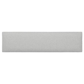Panel tapicerowany prostokąt 60x15 jasnoszary