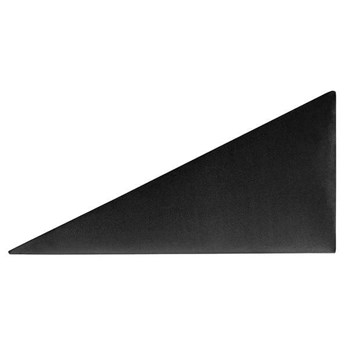 Panel tapicerowany trójkąt prawy 30x15 czarny