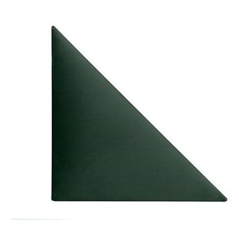 Panel tapicerowany trójkąt 30x30 zielony