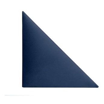 Panel tapicerowany trójkąt 30x30 niebieski