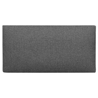 Panel tapicerowany prostokąt 30x15 szary