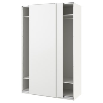 IKEA PAX / HASVIK Kombinacja szafy, biały/biały, 150x66x236 cm