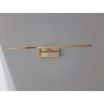 OUTLET Złoty kinkiet sypialnia salon łazienka obraz ozcan 5122-1 lampa