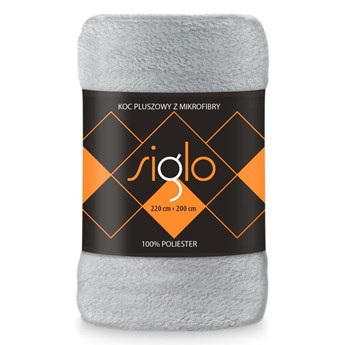 KOC SIGLO 220X200 srebrny 240g/m2
