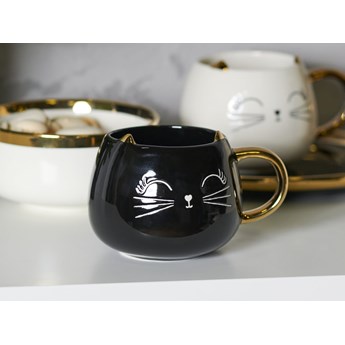 Sinsay - Kubek ceramiczny - Czarny