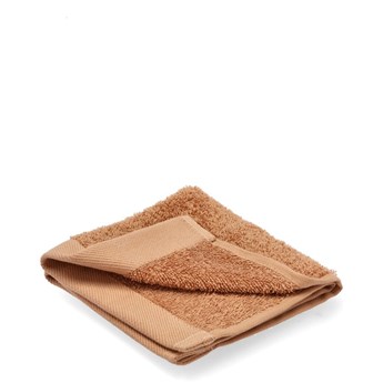 Pomarańczowy ręcznik z bawełny organicznej 30x30 cm Comfort − Södahl organic
