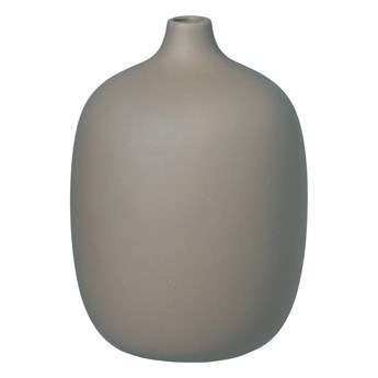Szary wazon Blomus Ceola, wys. 18,5 cm