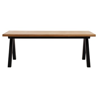 SELSEY Stół do jadalni Hoaril 100x210 cm dąb dziki naturalny