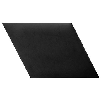 Panel tapicerowany ścienny prawy 30x30 czarny