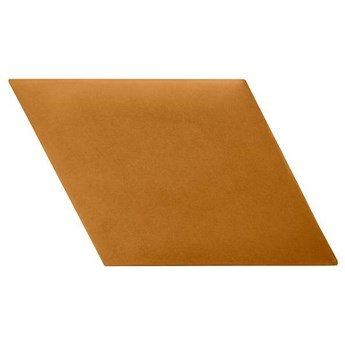 Panel tapicerowany ścienny prawy 30x30 żółty