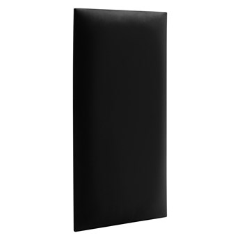 Panel tapicerowany gładki 60 x 30 cm - czarny 2219